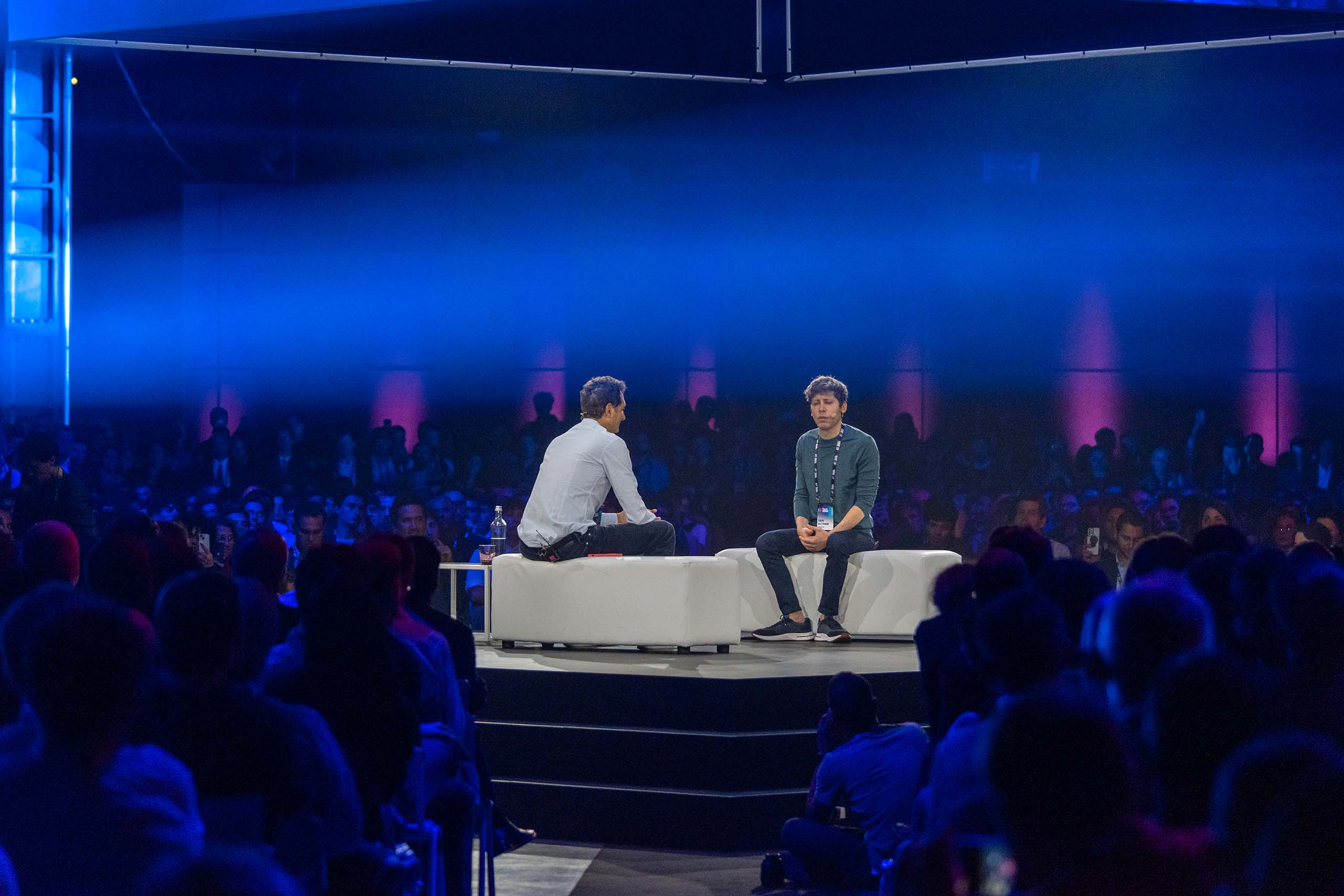 Sam Altman at Italian Tech Week 2024
