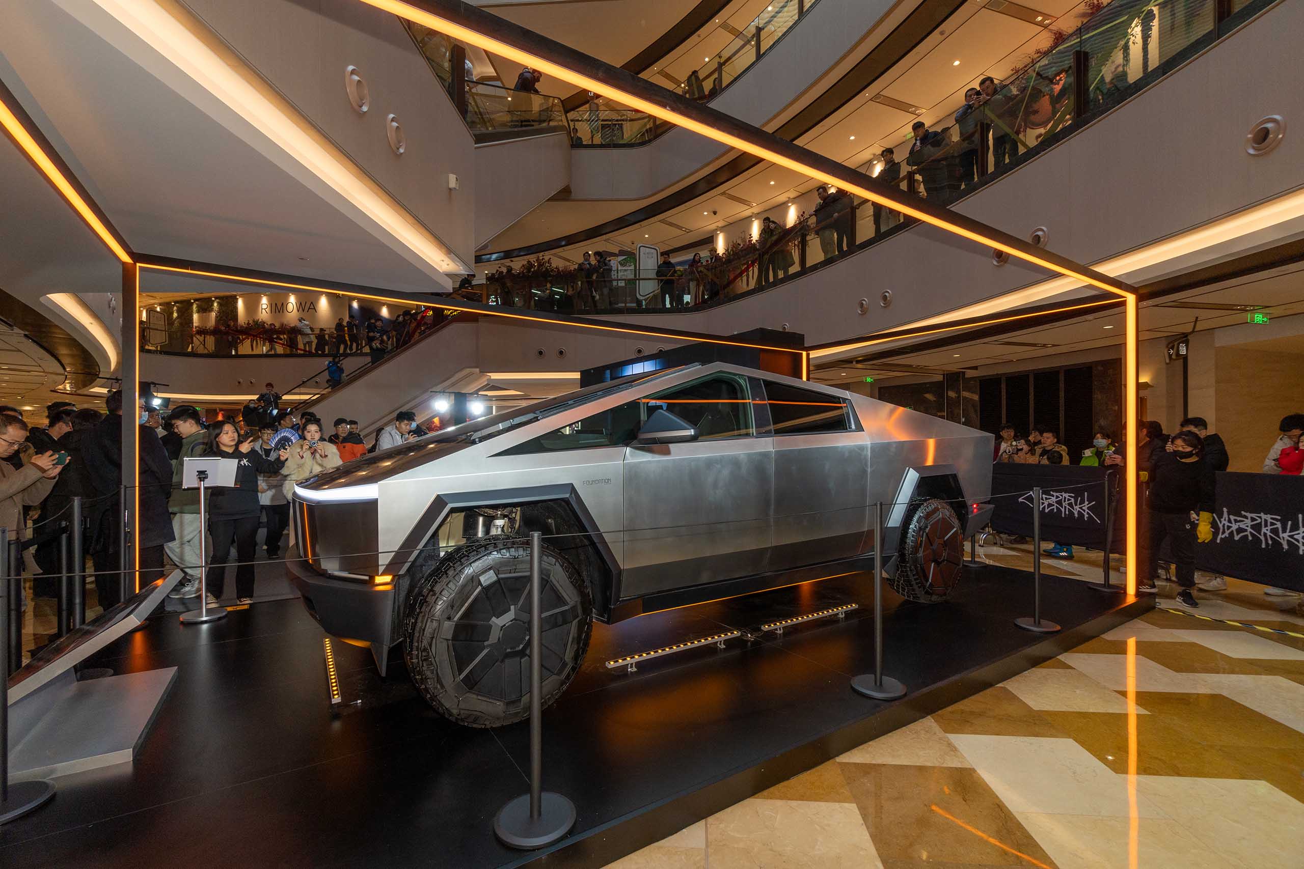 Tesla Cybertruck in Shanghai